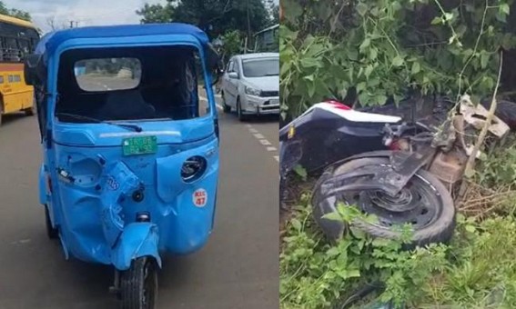 Two Motorcyclists Seriously Injured in Kala Chhara Accident Two Motorcyclists Seriously Injured in Kala Chhara Accident