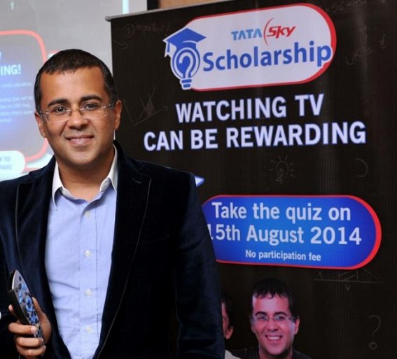 Our educational system broken somewhere: Writer Chetan Bhagat