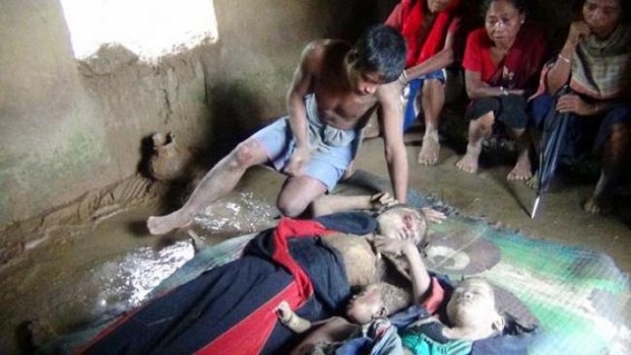 Landslide claimed 3 lives in Sabroom: Mother and 2 children dead, many injured