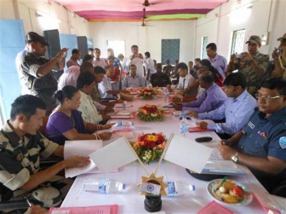 Srinagar border haat progress reviewed