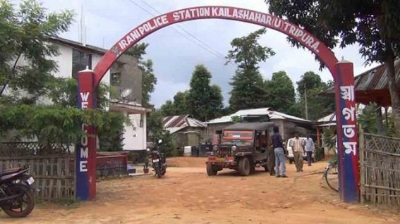 Kailasahar : Acute infrastructural problems of Irani police station creating obstacles for Police Kailasahar : Acute infrastructural problems of Irani police station creating obstacles for Police
