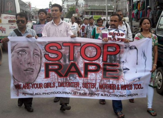 NCRB Data : A woman is raped every 2nd day in Tripura : Properties over Rs. 5 crore stolen: Recovery rate below 35 % by Police NCRB Data : A woman is raped every 2nd day in Tripura : Properties over Rs. 5 crore stolen: Recovery rate below 35 % by Police
