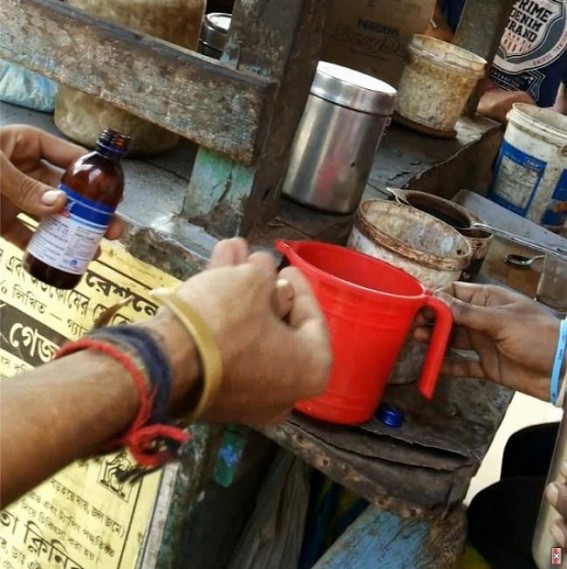 Drugs, Contraband items being sold at tea stalls in Agartala local markets : Bribe happy administration in deep slumber Drugs, Contraband items being sold at tea stalls in Agartala local markets : Bribe happy administration in deep slumber