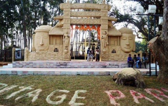 Agartala Heritage Park – offering a rare feast for eye of the tourists Agartala Heritage Park – offering a rare feast for eye of the tourists