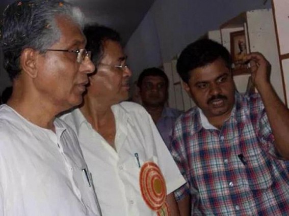 50 crore MGNREGA scam: Two involved roaming free like Maharajahs: Manik's Police playing the role of drama artists