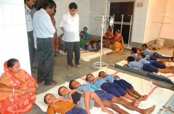 Midday meal at Bishalgarhâ€™ Nayapara S.B. school threatens lives of 47 students