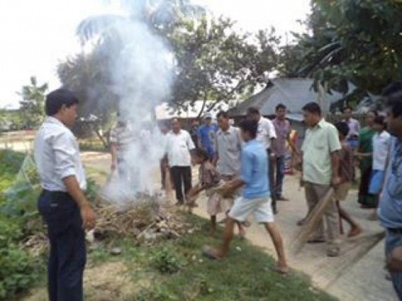Nalchar Rural Development Block conducts cleanliness drive under Swachh Bharat Abhiyan Nalchar Rural Development Block conducts cleanliness drive under Swachh Bharat Abhiyan