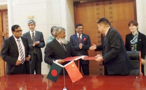 Bangladesh, China ink treaty for tunnel under river Bangladesh, China ink treaty for tunnel under river