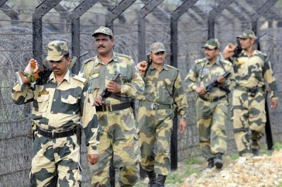 64.64 km remained unfenced along Indo-Bangla border : BSF asked to keep tight vigil along Tripura-Bangladesh frontier 64.64 km remained unfenced along Indo-Bangla border : BSF asked to keep tight vigil along Tripura-Bangladesh frontier