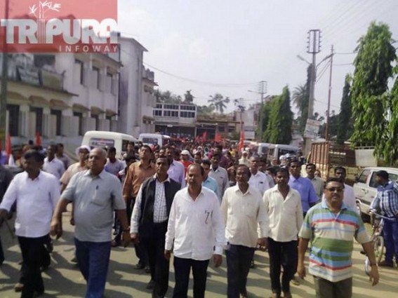 CPI-M candidates file nominations : Municipal elections CPI-M candidates file nominations : Municipal elections