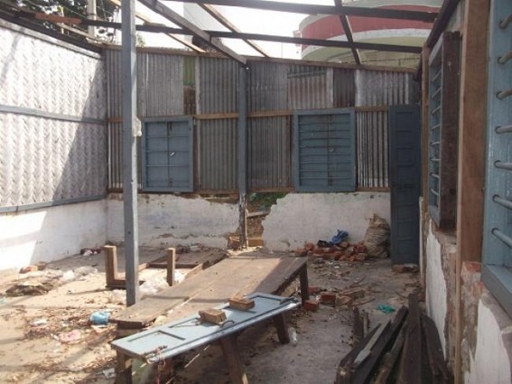 No staff quarter for fire service employees, causes suffering at Amarpur