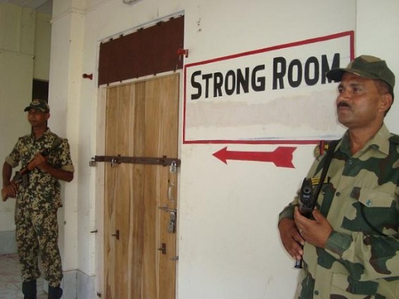 Security tightened in Tripura to ensure peace full TTAADC election Security tightened in Tripura to ensure peace full TTAADC election