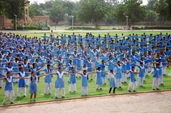 Teliamura gears up for the Independence Day celebration