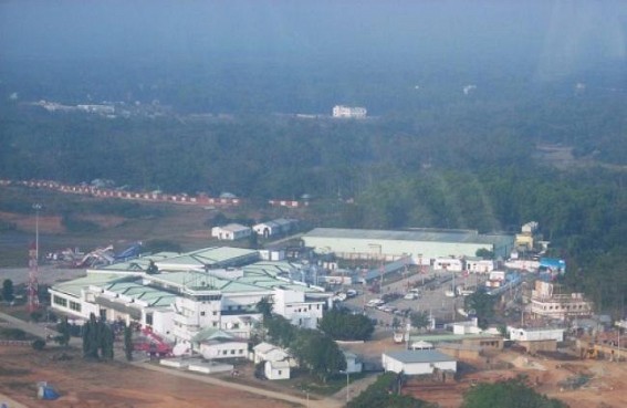 Chinese plane lands in Agartala, creates panic, security tightened Chinese plane lands in Agartala, creates panic, security tightened