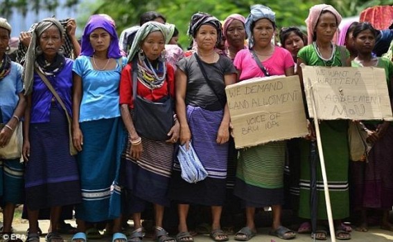 Uncertainty hangs for 35,000 tribal refugees in Tripura Uncertainty hangs for 35,000 tribal refugees in Tripura