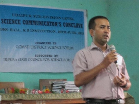 Gomati Dist. Science Forum organized awareness programme at Udaipur