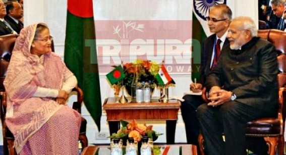 Tripura-Bangladesh commercial relation facing hardtime due to lack of connectivity : Central Govt’s aim to make Tripura as Southeast Asia Gateway under tight challenge in CPI-M Era Tripura-Bangladesh commercial relation facing hardtime due to lack of connectivity : Central Govt’s aim to make Tripura as Southeast Asia Gateway under tight challenge in CPI-M Era