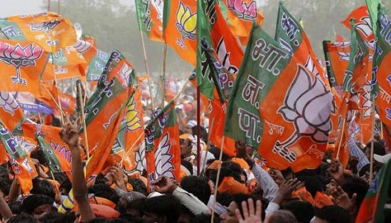 BJP emerged as opposition to CPI-M at Kamalpur BJP emerged as opposition to CPI-M at Kamalpur