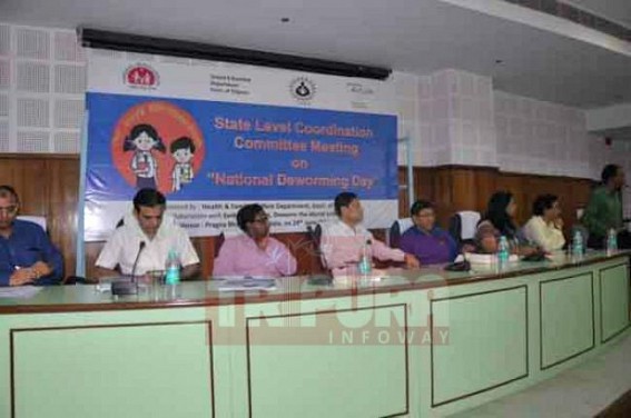 National Deworming Day-2016 held at Pragna Bhawan on Friday 