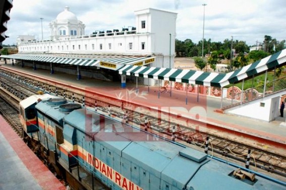 North Tripura landslides halts passengers trains, commencement of express train service stalls into uncertainty, State authorities silent : NFR officials talk to TIWN  