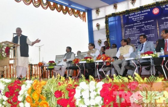 1st Broad Gauge Trial Train rolls into Agartala Station marking the beginning of a new era for Tripura