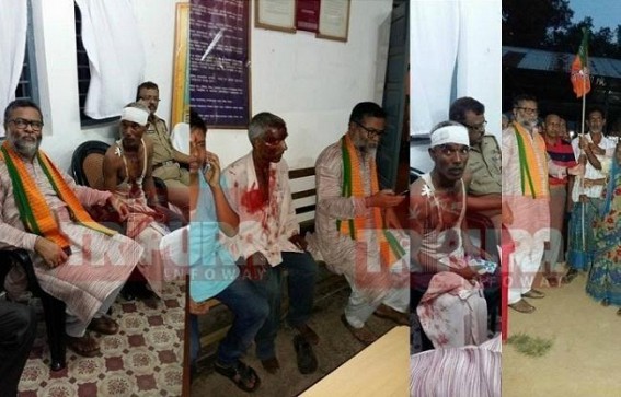 Three injured in BJP-CPI-M clash in Tripura, protest rallies held