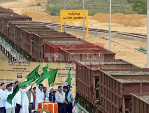 Non-utilized Ballast Train service failed to generate revenue from Tripura, Indian Railway under heavy losses : Utilizing Greenery, Bamboo-export via train remained as an ‘Idea’ only for Tripura Non-utilized Ballast Train service failed to generate revenue from Tripura, Indian Railway under heavy losses : Utilizing Greenery, Bamboo-export via train remained as an ‘Idea’ only for Tripura