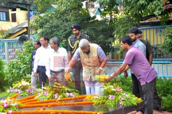 Nation will remember Mahatma forever : Tripura Governor Nation will remember Mahatma forever : Tripura Governor