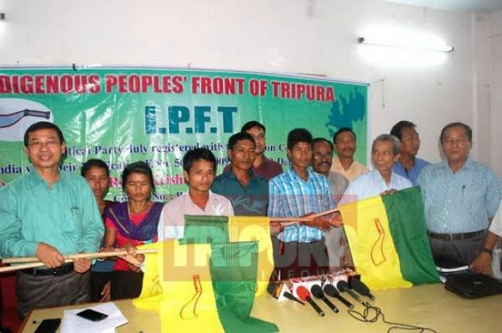 IPFT to halt Railway / National Highway on June 22 protesting Rs. 175.95/- of central fund embezzlement in ADC development