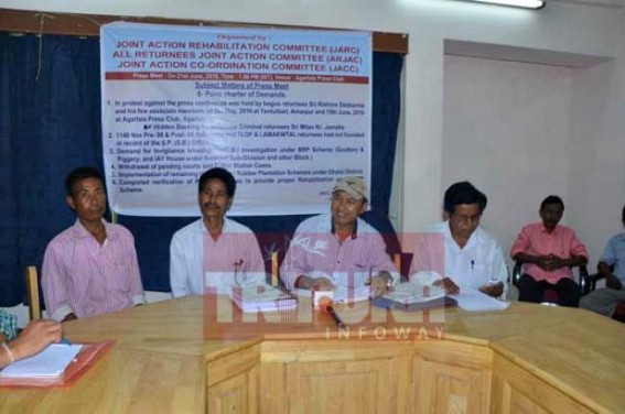 Surrendered Militants again becoming rebellious towards state Govt. : Various surrendered groups held press meet with plenty demands 