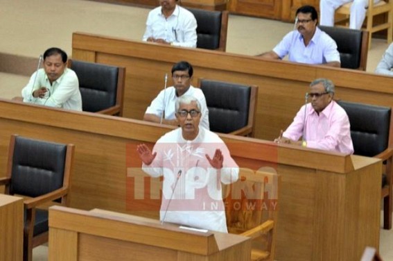 Arrogant CM refuses to apologize under opposition pressure : Manik's anti-national tirades continue Arrogant CM refuses to apologize under opposition pressure : Manik's anti-national tirades continue