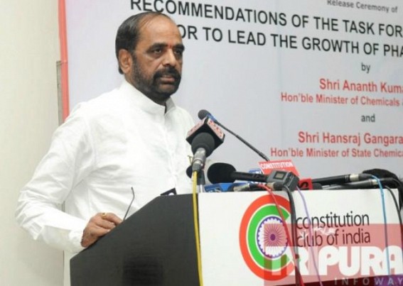 Union Minister of State for Chemicals and Fertilizers to arrive in State on Friday