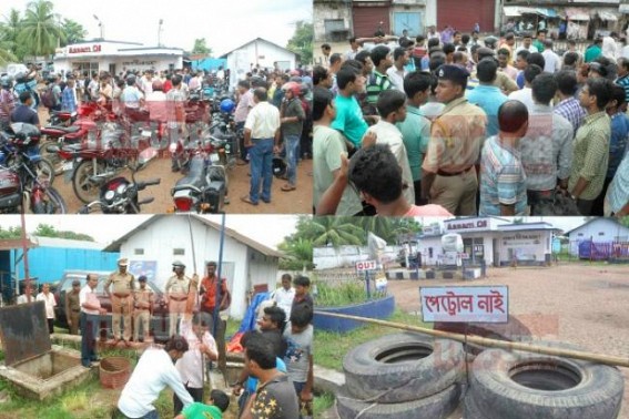 Manik Sarkar’s ‘golden era’ : Petrol crisis haunts state, ‘No petrol’ sign hits Tripura, consumer protests continue : Petrol, Diesel prices skyrocket to Rs 300/liter in black-market in CPI-M ruled Tripura Manik Sarkar’s ‘golden era’ : Petrol crisis haunts state, ‘No petrol’ sign hits Tripura, consumer protests continue : Petrol, Diesel prices skyrocket to Rs 300/liter in black-market in CPI-M ruled Tripura