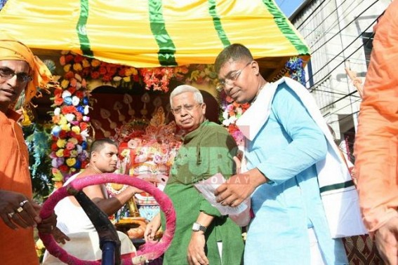 Tripura Governor inaugurates Ratha Yatra-2017 in state
