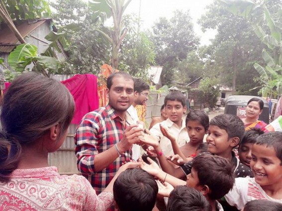 Promise Social & Cultural Welfare Foundation conducts social campaigning on I-Day