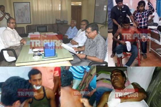 BJP seeks Chief Electoral Officer's intervene in Tripura's Pre-Poll violence : Total 19 people injured, various clashes erupted among CPI-M / BJP during voter-list's hearing BJP seeks Chief Electoral Officer's intervene in Tripura's Pre-Poll violence : Total 19 people injured, various clashes erupted among CPI-M / BJP during voter-list's hearing