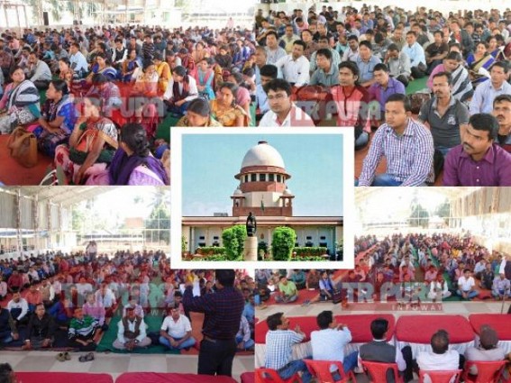 Termination of Tripura's 10323 teachers tomorrow : Teachers to meet MHRD Minister on January 2nd demanding their jobs back led by BJP State & National leaders  