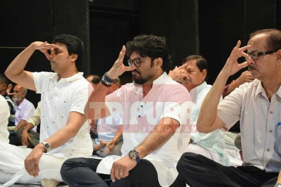 Indian politicians must follow Yoga-therapy : Babul Supriyo