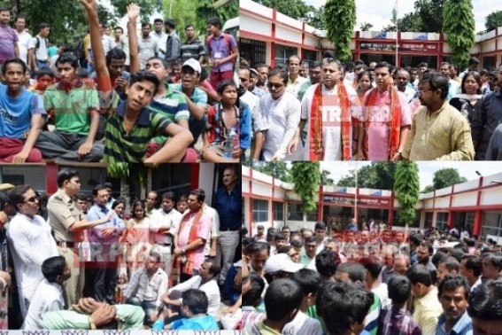 Manik Sarkar's Blind-Golden Era ! Teacher kills blind student in hostel, police attempts to hide : Students, Opposition on protest 