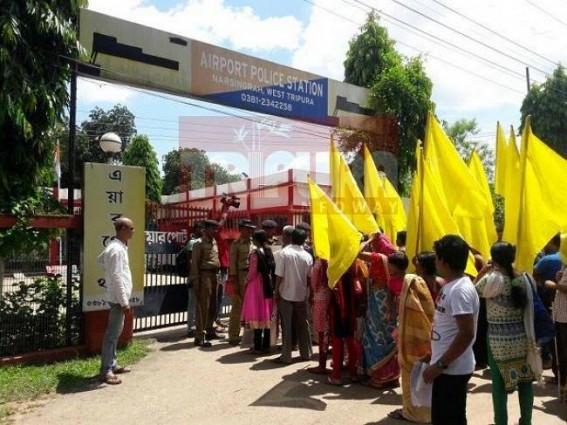 Blind committee protests against blind students murder