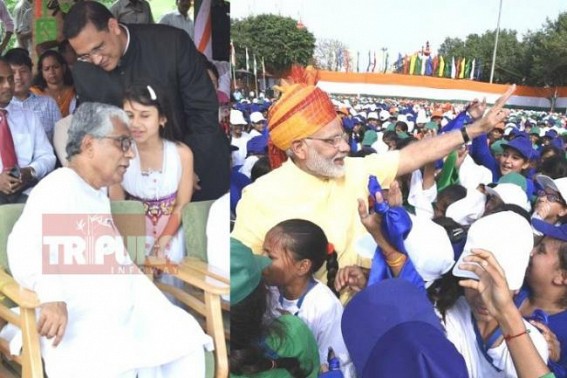 Who is Hypocrite ? Manik slams Go-Raksha : Modi slams Triple Talaq