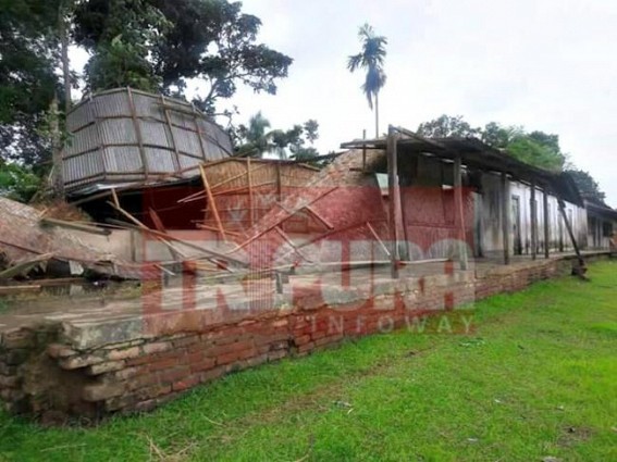 Cyclone hits Charilam