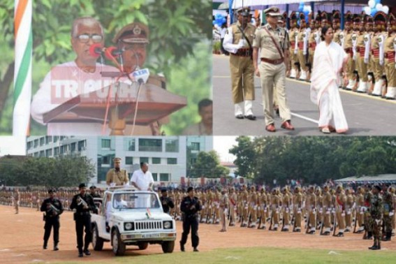 India's Anti-national CMs' I-Day Speeches limit to cheap politics, insulting national pride, create hurdles in development : Manik, Pinarayi & Mamata dark spots of Indian Politics !