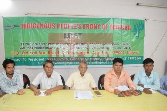 Separatist party IPFT gears up for Election-2018