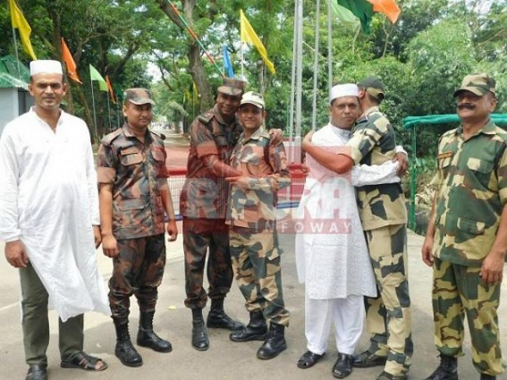 Northeast Tripura, Bangladesh celebrate Eid