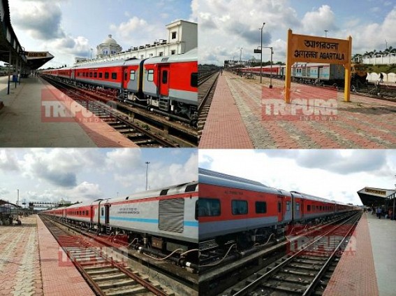 2017â€™s Tripura  : Modi gifts Broad Gauge, Rajdhani Express, Manik Sarkar gifts FAKE 12000 Jobs & scam filled 10323 Teachers Job cancellation : Statewide festive mood all set to welcome Rajdhani Express inauguration on Saturday 1pm 