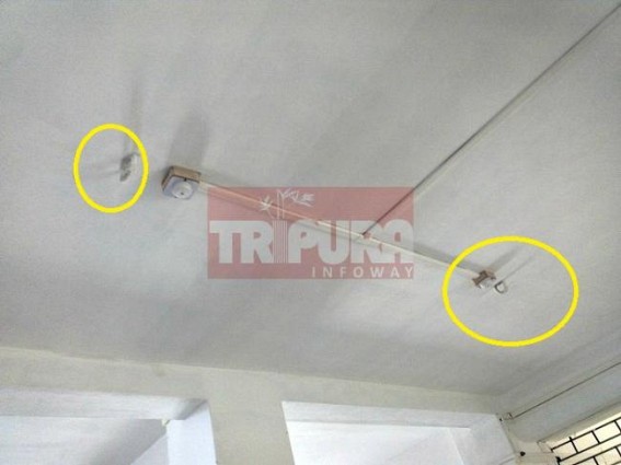 Robbers' paw in newly inaugurated Sonamura Hospital