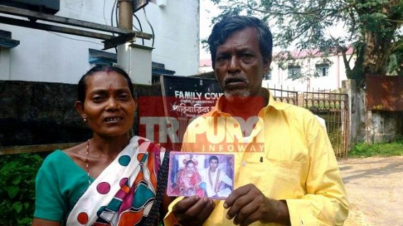 Justice weeps silently