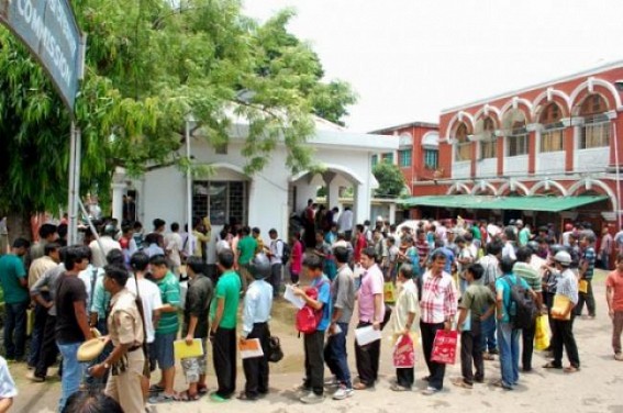 Unemployment rate at National level 5.1 % Tripura tops with 19.6 %