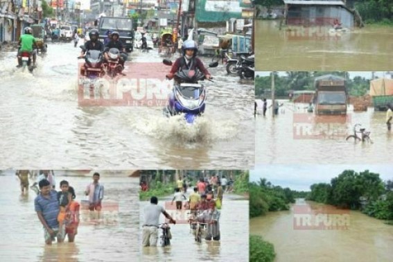 Cyclonic wave, rain hit NE Tripura : Weather Dept forecasts a continuous shower across Northeast for next few days